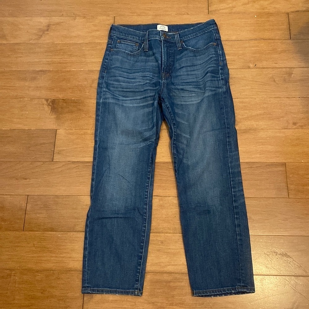 J. Crew Straightaway Jean denim blue